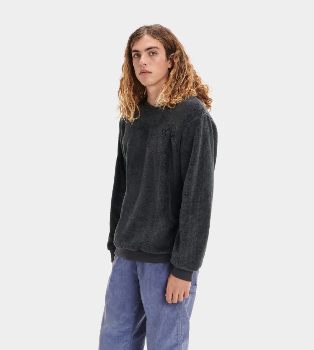 Black Ugg Coby Pullover Men Sweatshirt | 274086-CEM