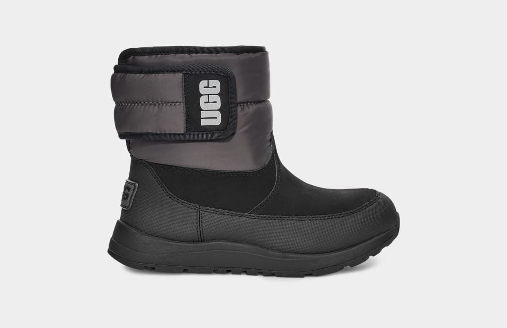 Black / Grey Ugg Toty Weather Kids\' Boots | 873926-SEY