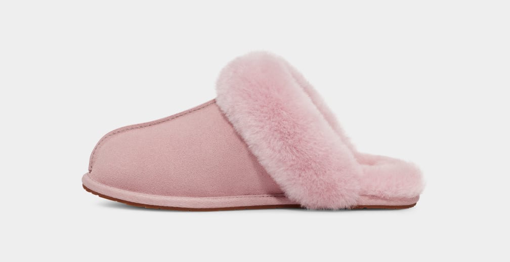 Rose / Grey Ugg Scuffette II Women Slippers | 275064-YKB